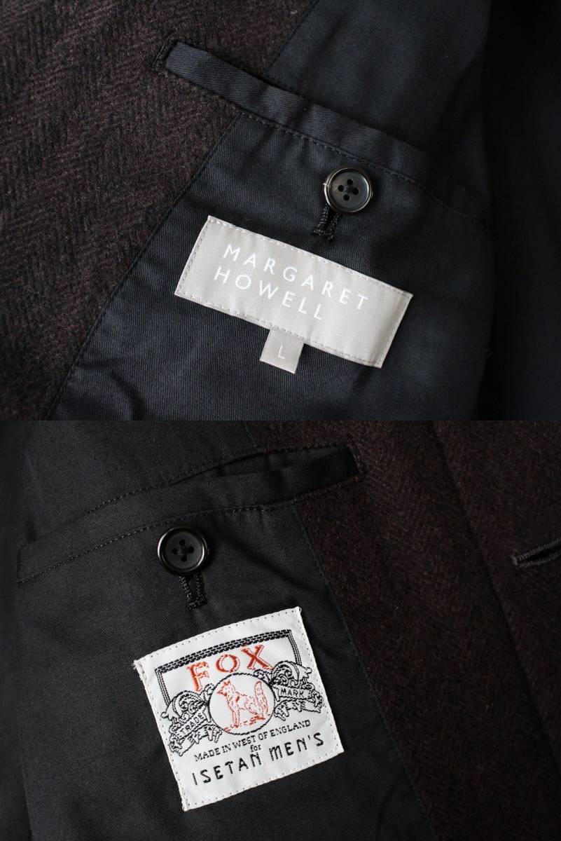 MARGARET HOWELL マーガレットハウエル 】FOX BROTHERS MARGARET HOWELL マーガレットハウエル 】FOX BROTHERS