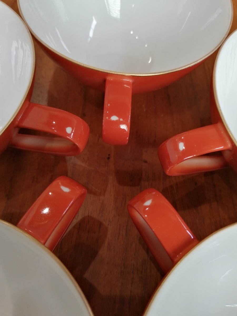 オールドノリタケ カップ&ソーサー5客 Noritake 昭和レトロ オールドノリタケ カップ&ソーサー5客 Noritake 昭和レトロ