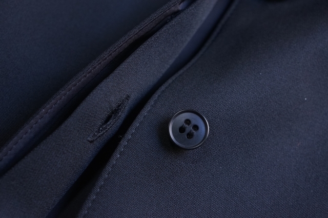 G511　即決　美品　LAUTREAMONT luxe ロートレアモン　ベーシック系デザイン　ウール ジャケット　2　日本製_画像8