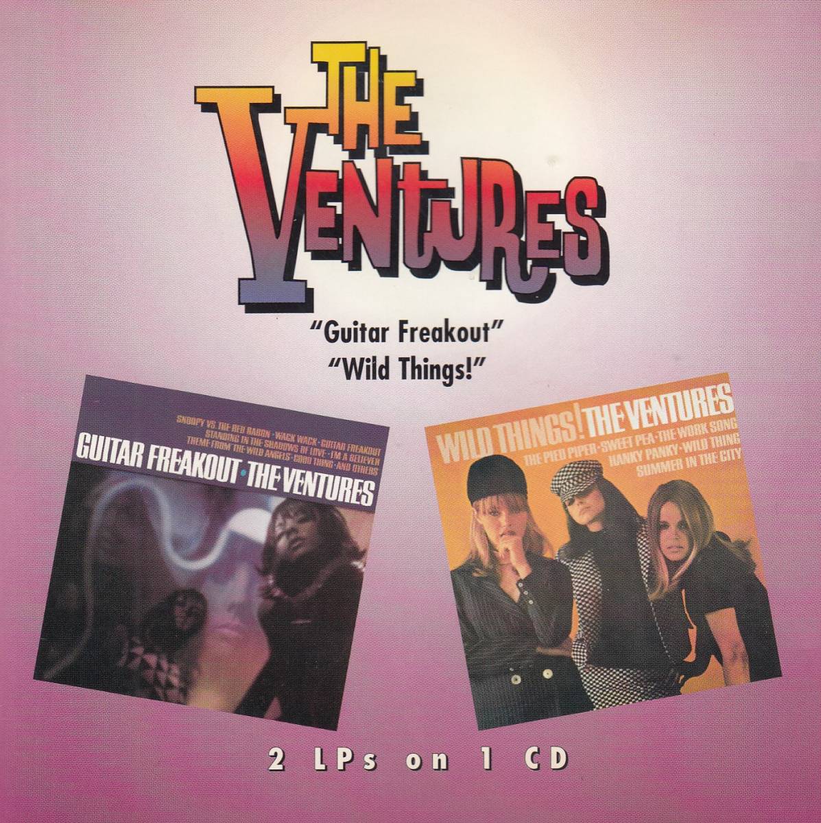 輸 The Ventures Guitar Freakout / Wild Things!◆規格番号■724381893524◆送料無料■即決●交渉有