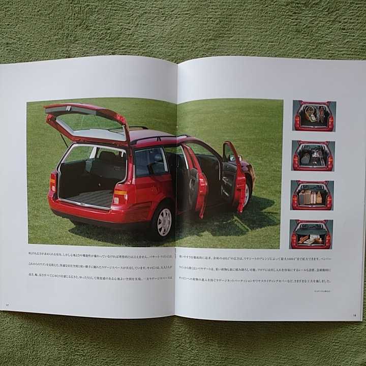 パサートワゴン 1.8T V6シンクロ 3BAPU 3BAPRF 2000年モデル 38ページ本カタログ+価格表 未読品 VW①_画像4