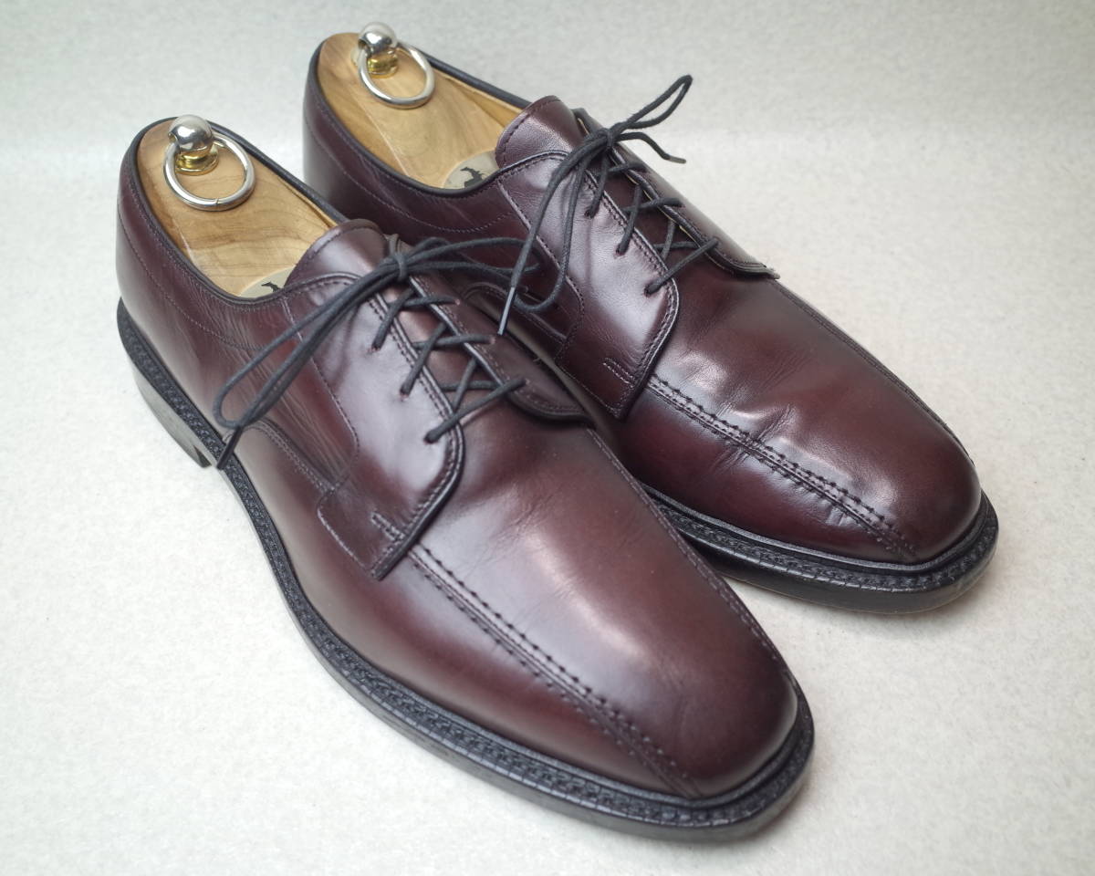 【即決価格落札で送料無料】1865■Allen Edmonds/アレンエドモンズ/Hillcrest■USA製バイシクルトゥ/スワールモカ/26-26.5cm■_画像2