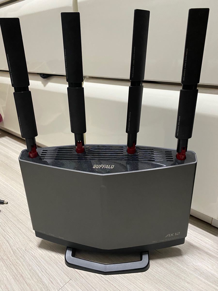 Wi-Fi 6対応ルーター　バファローWXR-5950AX12 無線ルーター AX12