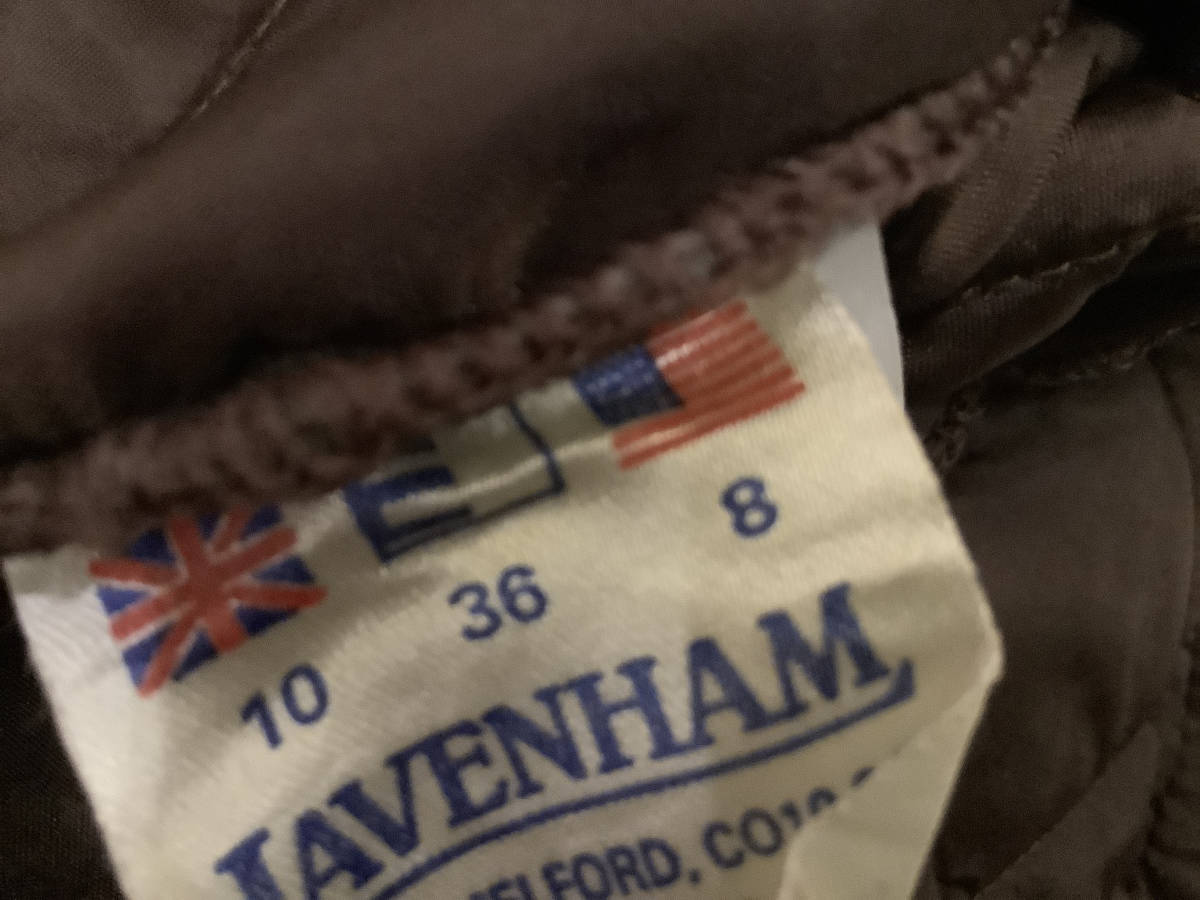  ликвидация распродажа быстрое решение LAVENHAM Lavenham UK10 USA8 Британия производства made in England женский стеганое полотно лучший 