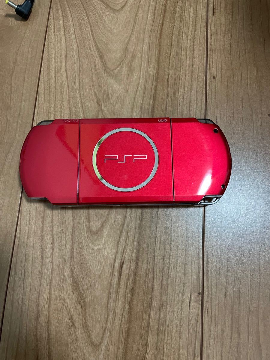 PSP 3000 SONY レッド