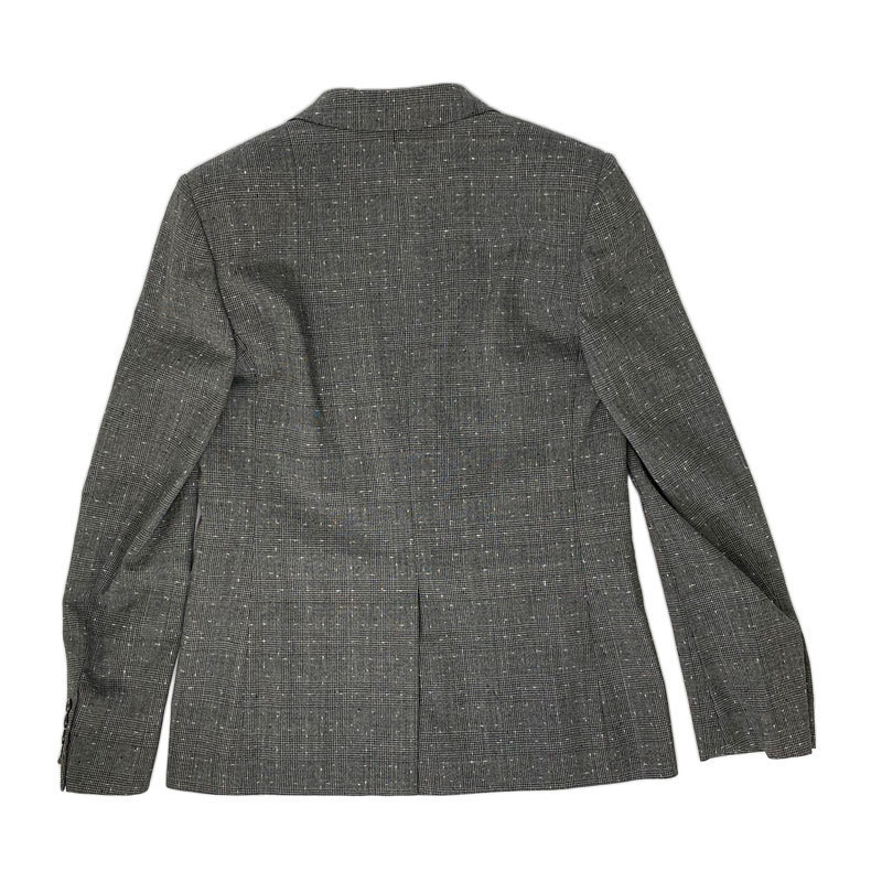 SAINTLAURENT サンローラン メンズ ジャケット グレンチェック柄 グレー サイズ46 中古AB【辻屋質店A1068】_画像2