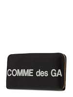 【新品未使用】■Comme des Garcons コムデギャルソン財布　Huge Logo Wallet (SA0111HL) 黒 BLACK ■ 激安 GIFT