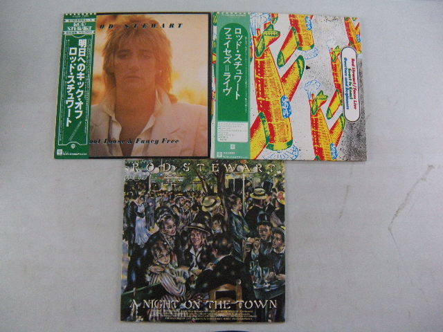 N135 LP×3 ROD・STEWART ロッド・スチュワード「明日へのキック・オフ」、、、他_画像1