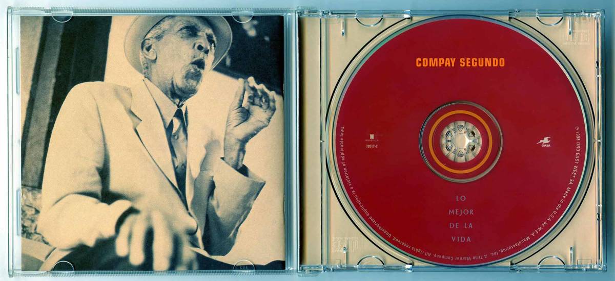Compay Segundo（コンパイ・セグンド）CD「Lo Mejor De La Vida」US盤オリジナル 79517-2 新品同様の画像4
