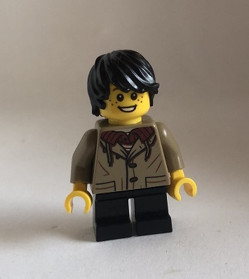 即決　新品　未使用　レゴ LEGO ミニフィグ　シティ　ミニフィギュア パーカーの男の子_画像1