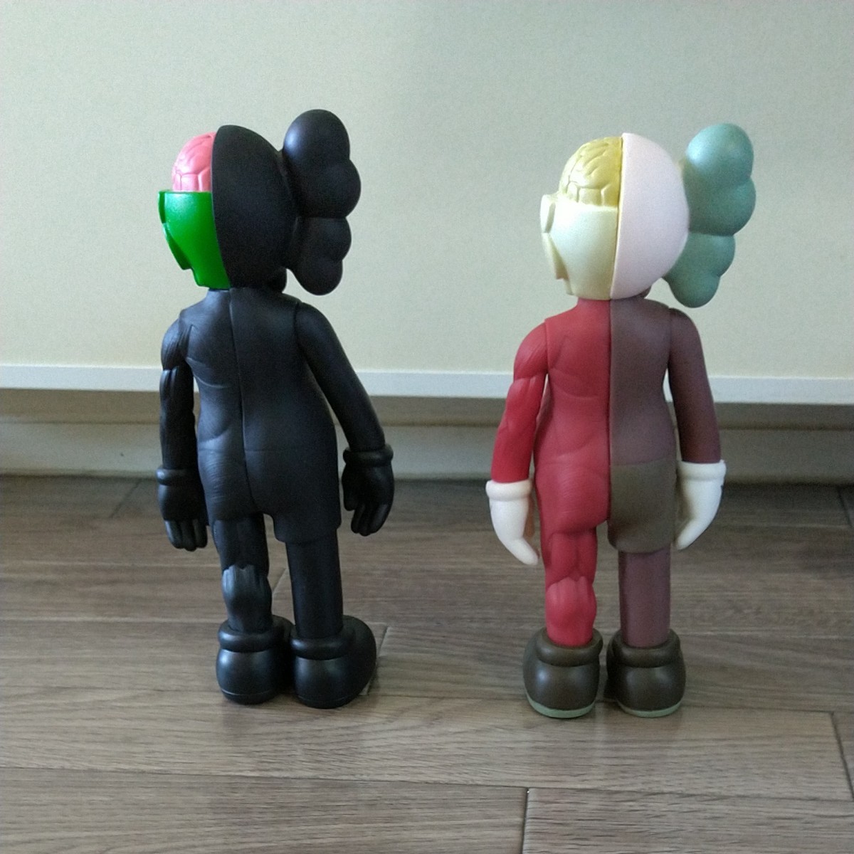 2体セット カウズ kaws フィギュア pvc ソフビ