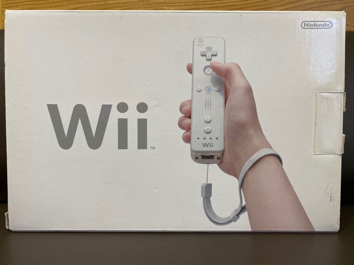 【美品】 任天堂Wii 本体 シロ