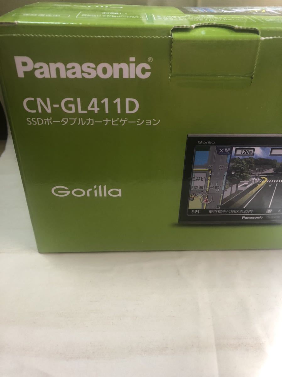 ジャンク　Panasonic CN-GL411D パナソニック カーナビゲーション ポータブル ワンセグ Gorilla _画像1
