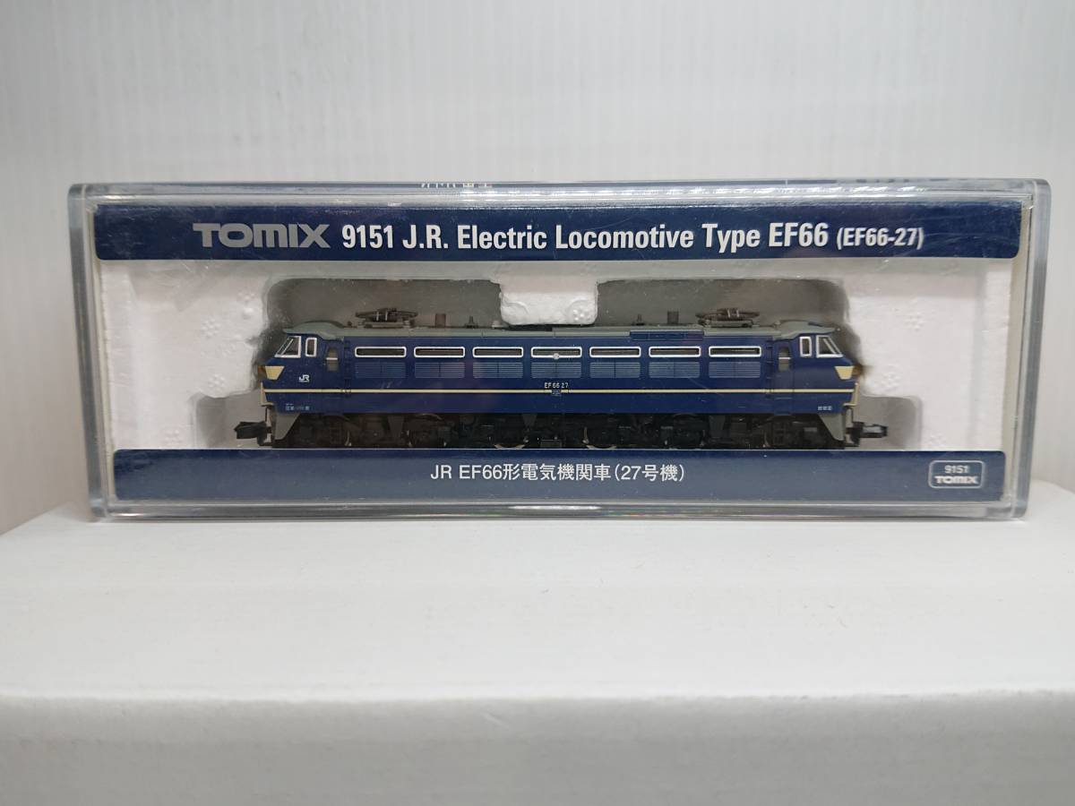 TOMIX 9151 JR EF66形電気機関車(27号機) 中古・動作確認済※説明文必読※_画像1