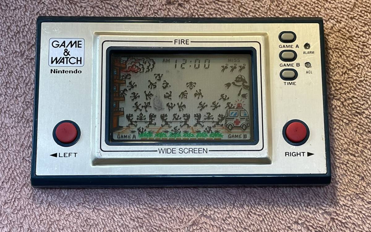 Yahoo!オークション - ゲームウォッチ ファイア FIRE 中古 任天堂 GAME