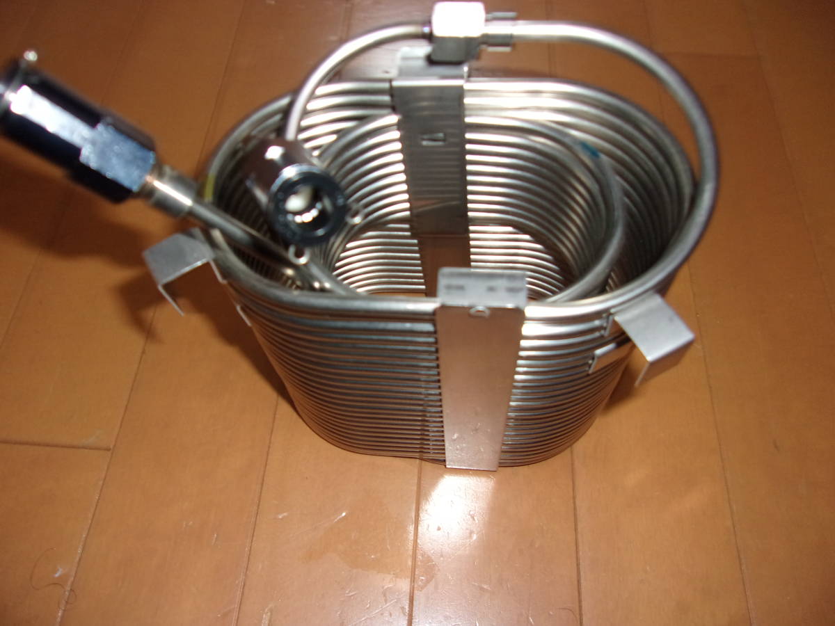 ビールサーバー用 ニットク製 コイルライン 自作 希少 氷冷式 未 ビールサーバー用 ニットク製 コイルライン 自作 希少 氷冷式 未