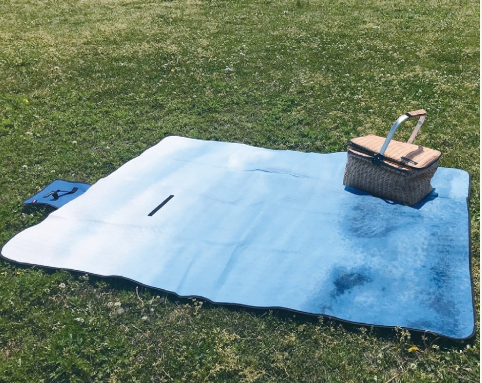 バカンス 折りたたみピクニックマット レジャーシート  大きめサイズ  防水