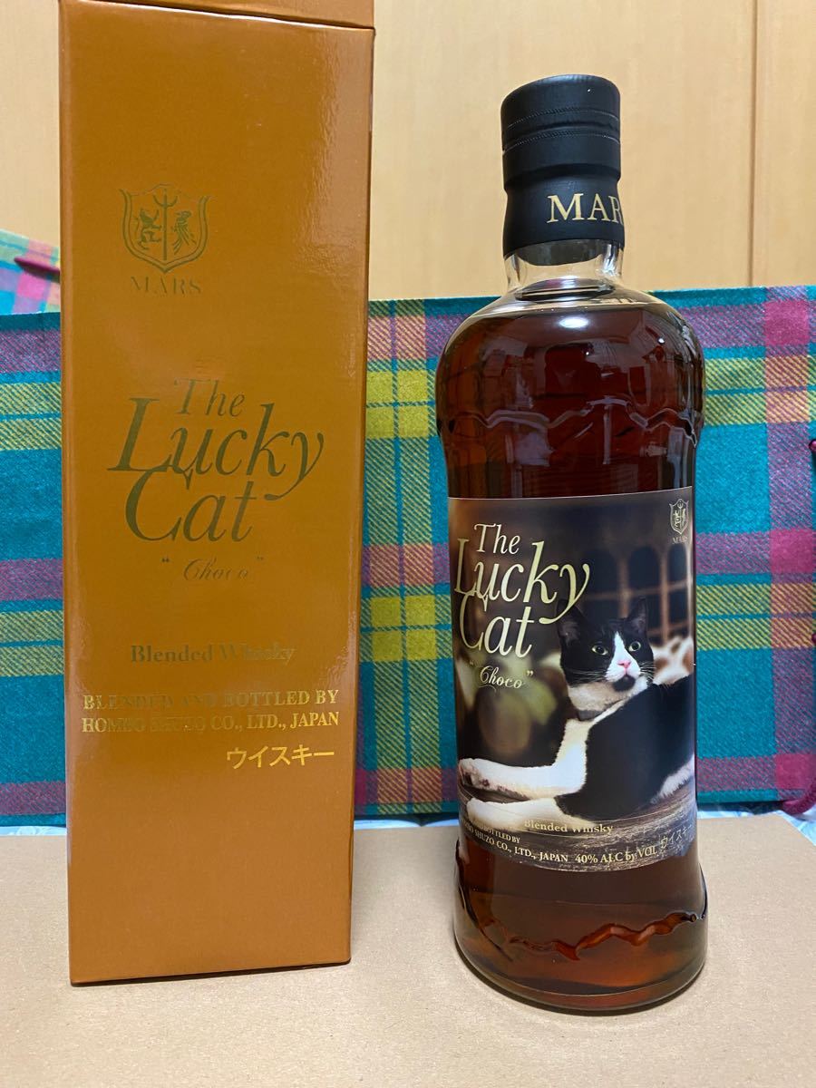 ザ ラッキーキャット チョコ ブレンデッドウイスキー 700ml 40%