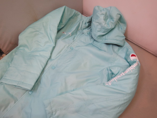 ▽##未使用 supreme×champion シュプリーム チャンピオン ベンチコート