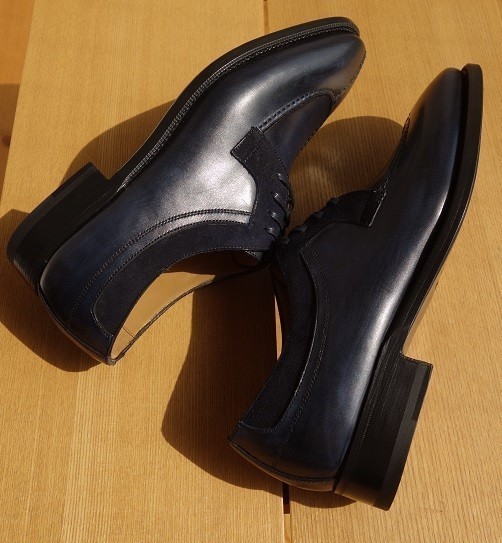 MN-0630-008 新品 ボリーニ Bollini 素晴らしいデザイン レザーシューズ 革靴_画像4