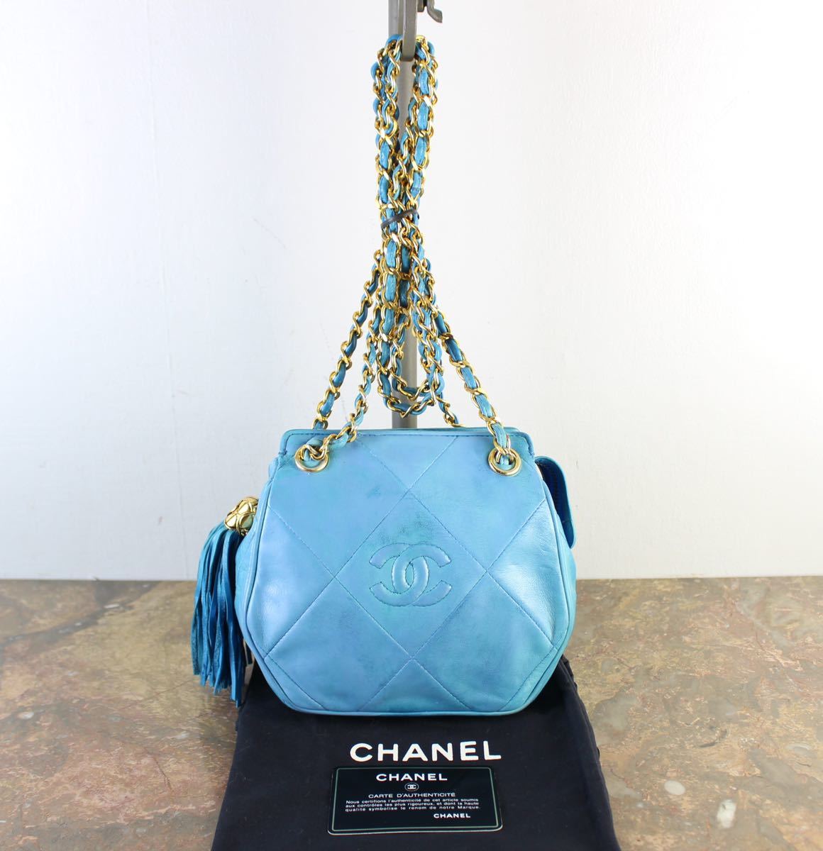 待望☆】 CHANEL MATELASSE BAGシャネルマトラッセココマークタッセル