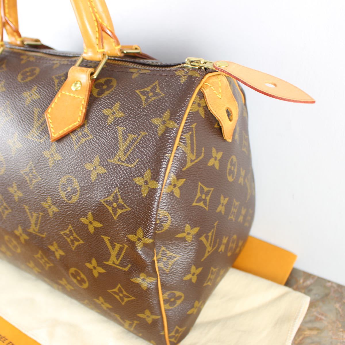 LOUIS VUITTON M SP SPEEDY MONOGRAM PATTERNED BOSTON BAG