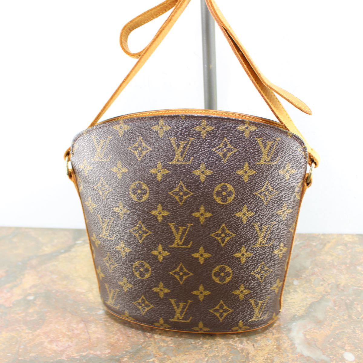 LOUIS VUITTON Drouot Used Shoulder Bag Monogram M51290 France