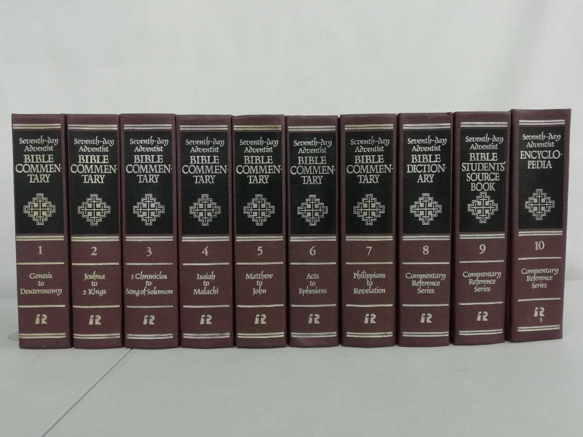 【まとめ】セブンスデー・アドベンチスト教会 10巻セット 洋書/英語/聖書/解説/辞典/百科事典/プロテスタント/【2110-025】_画像1