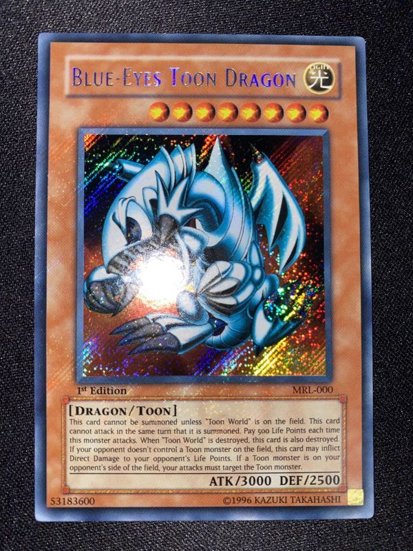 誕生日プレゼント 遊戯王 ブルーアイズ トゥーン ドラゴン MRL-000