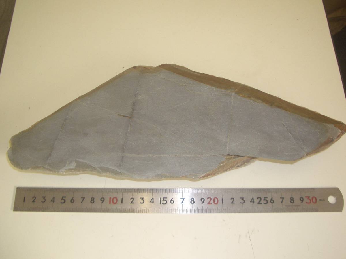 ヤフオク! - 自然砥石 朽木相岩谷産出 仕上げ砥石 約2,1kg 大...