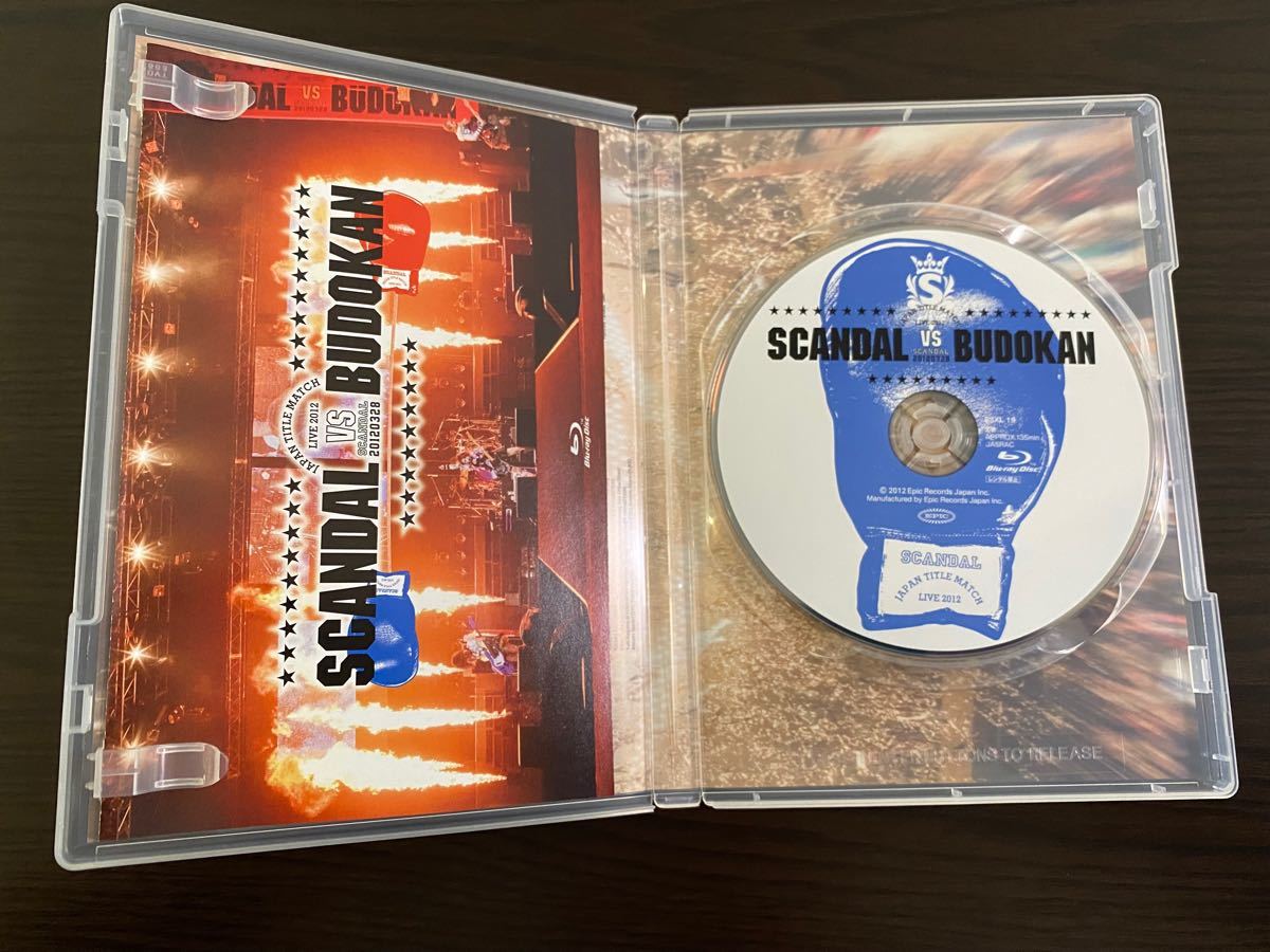 【Blu-Ray】SCANDAL JAPAN TITLE MATCH LIVE 2012-SCANDAL vs BUDOKAN