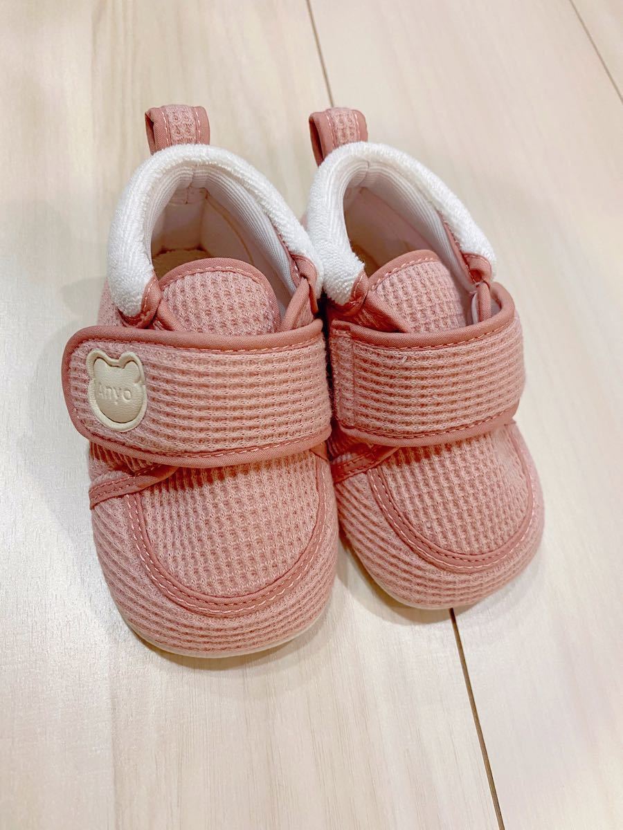 赤ちゃん靴 ベビーシューズ 子供靴 キッズシューズ 12cm anyo 日本製