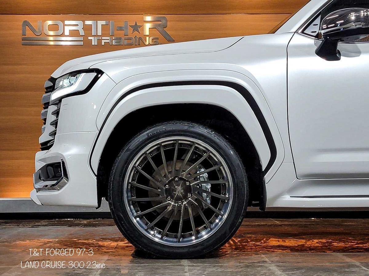 24 -inch 4 pcs set T&T forged forged wheel Toyota all car make . correspondence Land Cruiser Land Cruiser 300 200 Prado Tundra and so on order . work made 