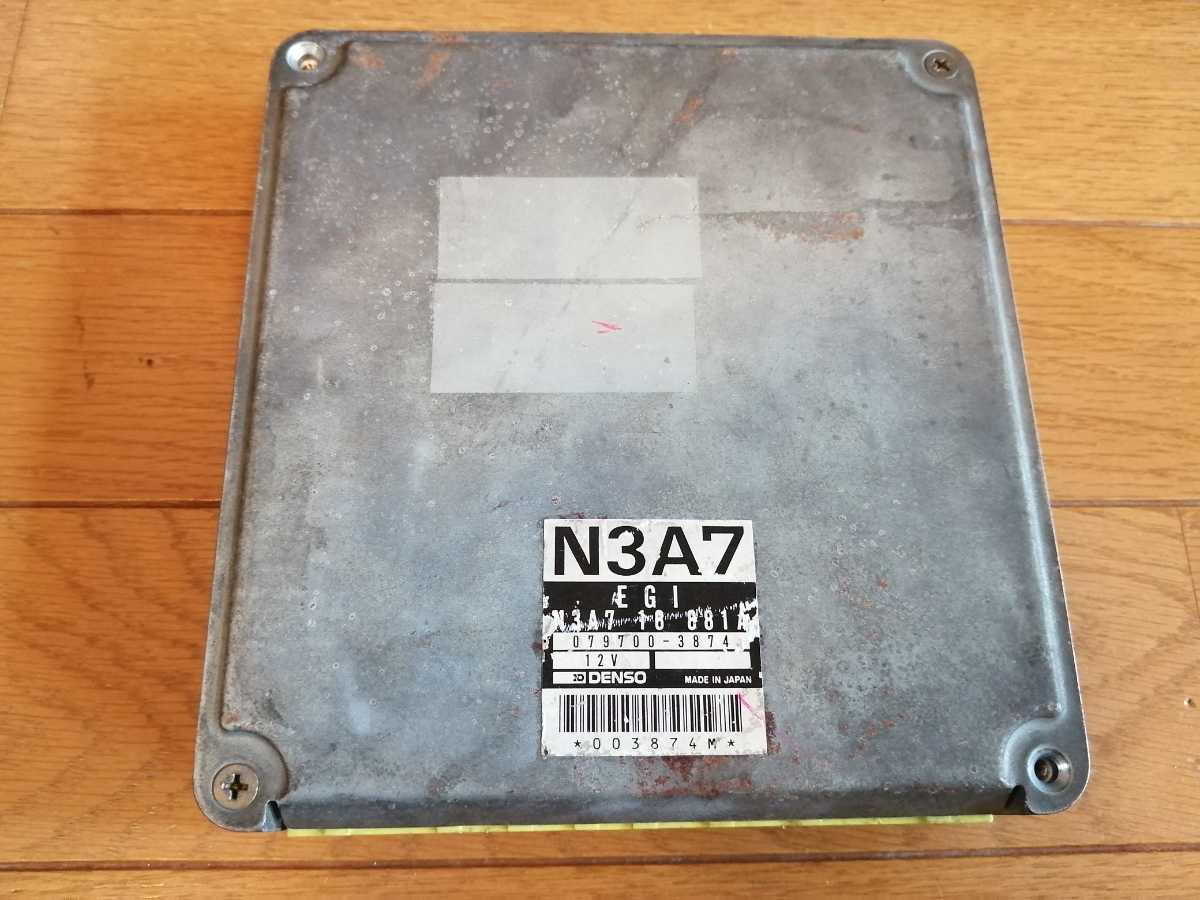 RX-7 Mazda FD3S ECU N3A7-18-881A ROM less parts taking for 