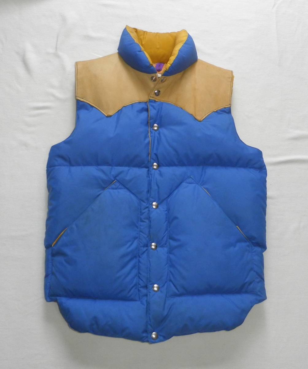 ☆70s ビンテージ ロッキーマウンテン ダウンベスト (38) vintage