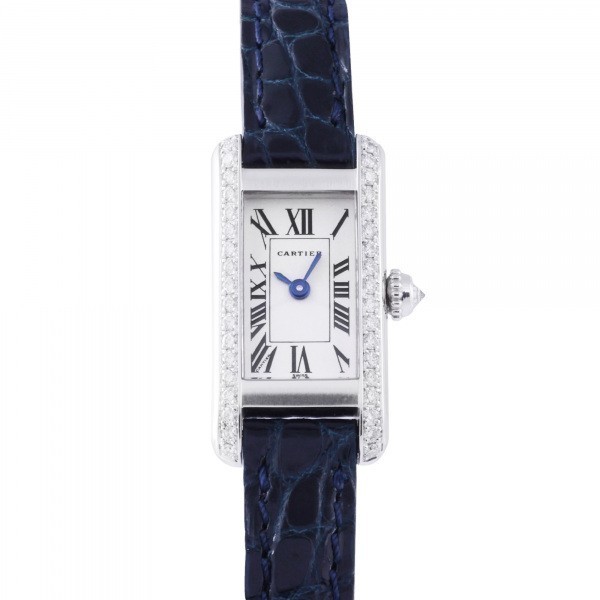 カルティエ Cartier タンク アロンジェ WB301651 レディース 今年人気のブランド品や 腕時計 輝く高品質な 中古 シルバー文字盤