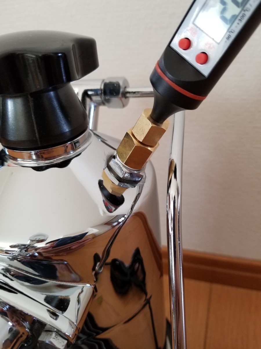 La pavoni ラパボーニ 温度計&ジョイント