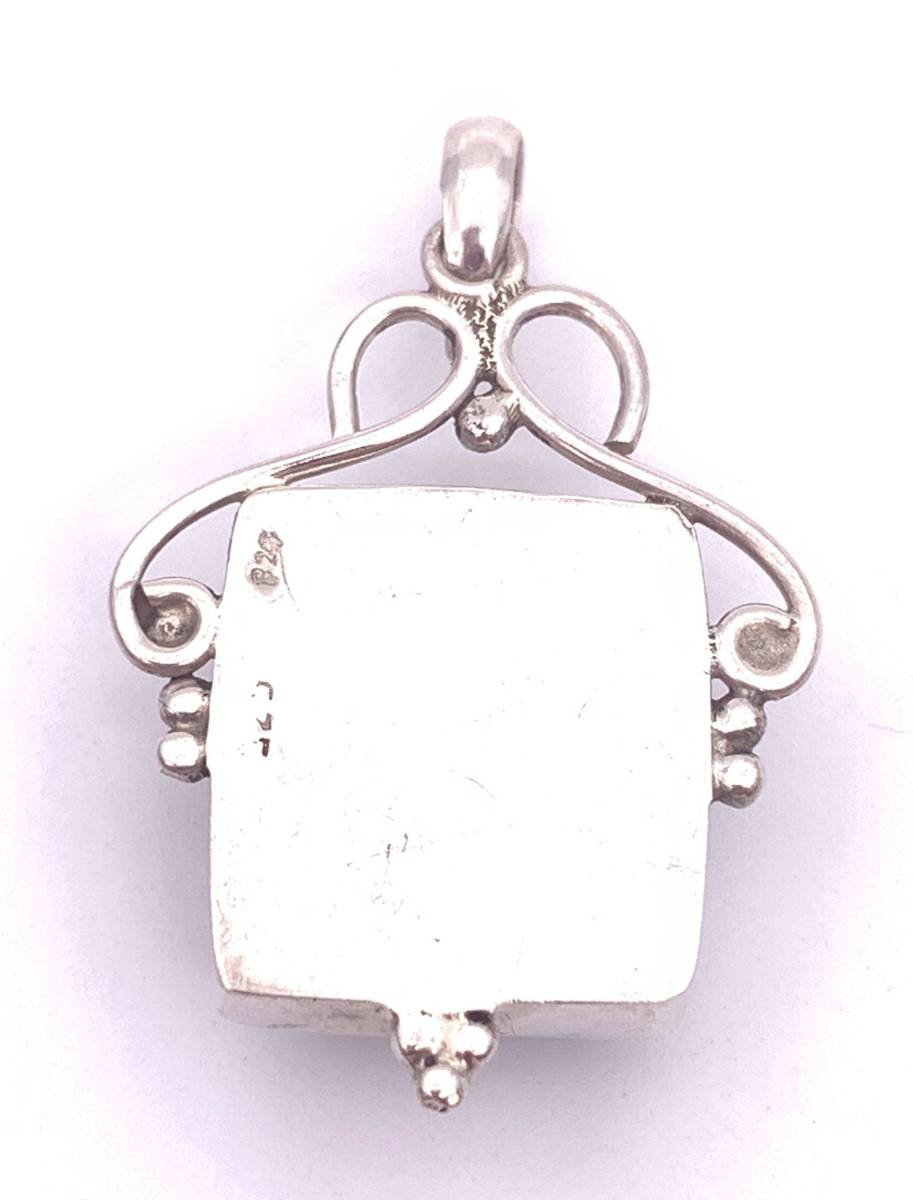  natural stone moonstone silver925 top -0M1