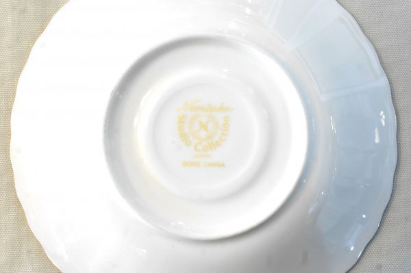 ○美品 ノリタケ Noritake スタジオコレクション 金彩 花柄 カップ＆ソーサー D2011_画像6