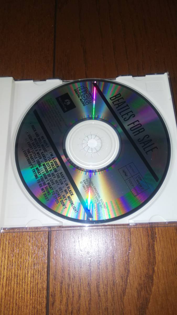 1998年盤 国内盤CD BEATLES FOR SALE 帯無し ビートルズ PARLOPHONE_画像4