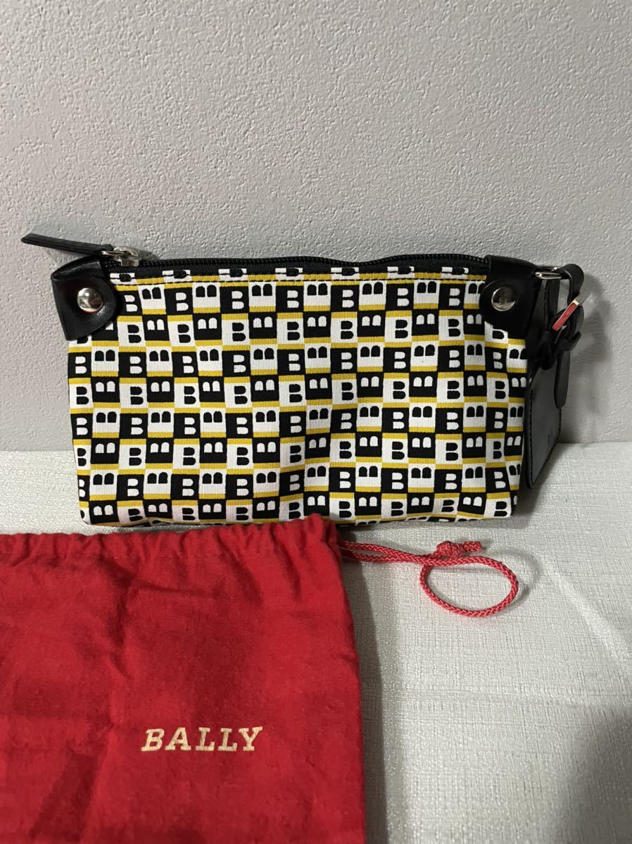 偉大な 新品未使用バリーBALLY極美品ポーチバッグ小物入れ化粧鞄