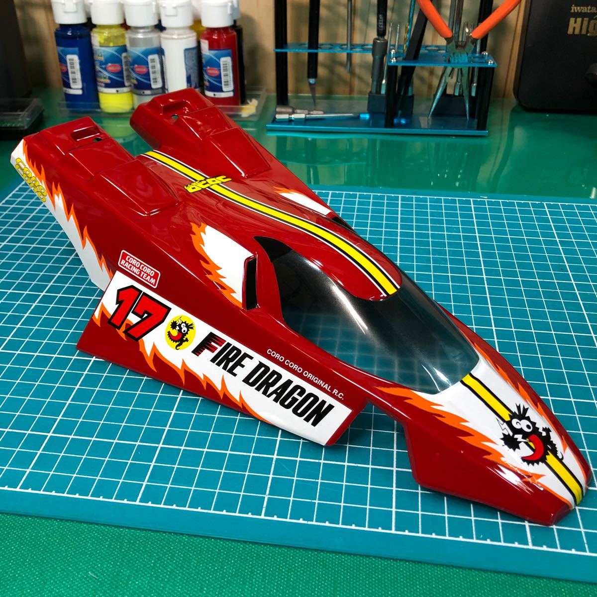 タミヤ 10RC ファイヤードラゴン  ボディ　クリア　スペア　ラジコン