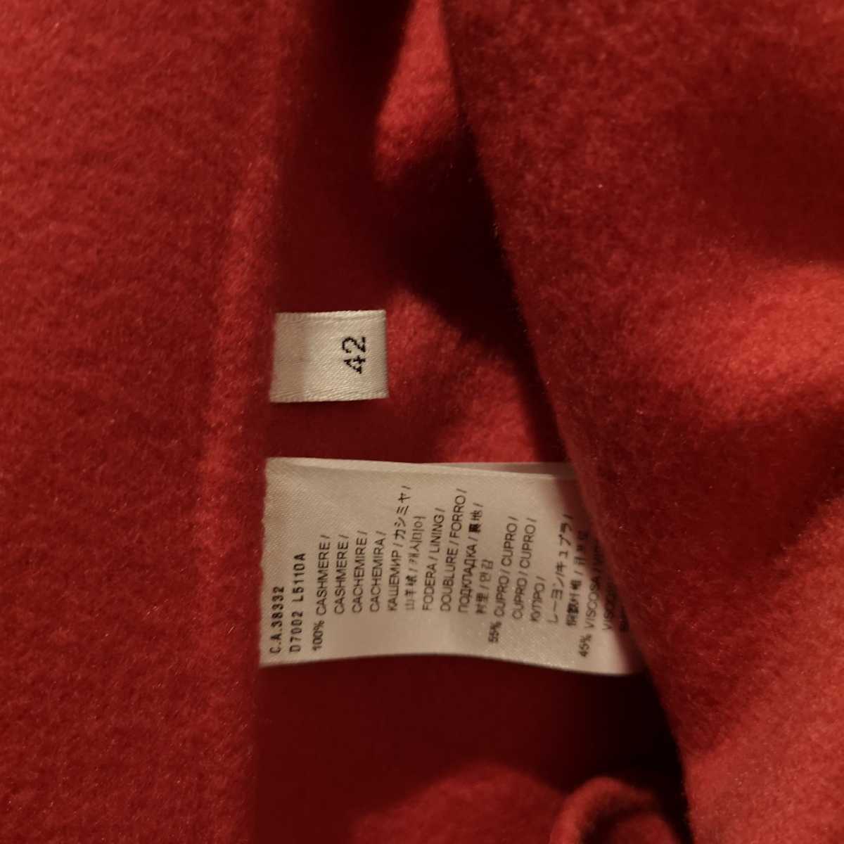 ani owner. cashmere 100%. coat.. size is 42..