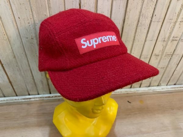 4500☆Supreme×HARRIS TWEED /シュプリーム×ハリスツイード CAMP CAP