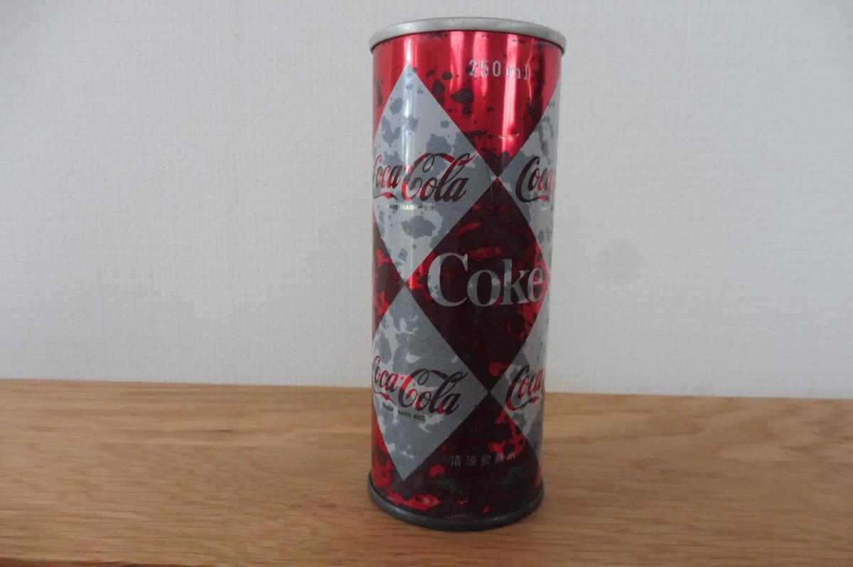 人気海外一番 当時物 初代 コカ コーラ 空き缶 ダイヤモンド Coke Cola