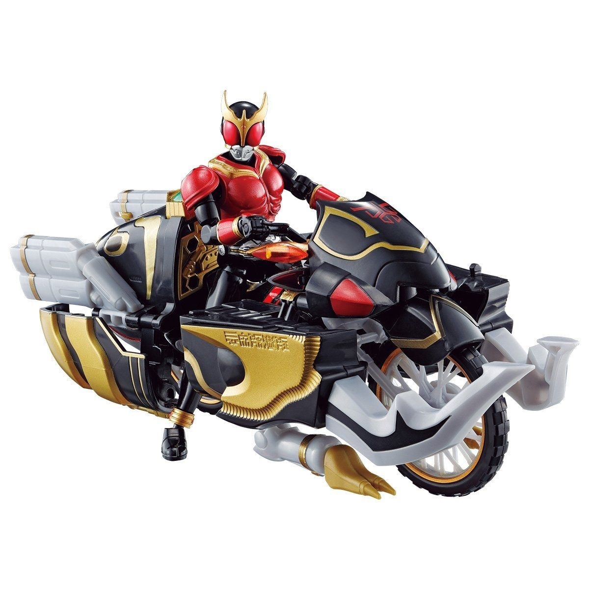 プレミアムバンダイ限定 SO-DO CHRONICLE 仮面ライダークウガ ビートチェイサー2000&装甲機ゴウラムセット　ライジングビートゴウラム_サンプル画像(クウガは別売り)です。