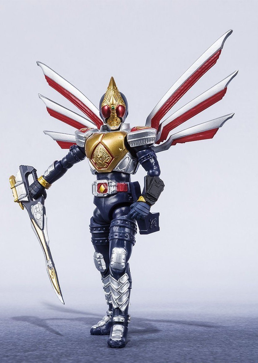 プレミアムバンダイ限定 SHODO-X 仮面ライダー剣 ジャックフォームセット 　ブレイド　ギャレン　平成ライダー_画像3