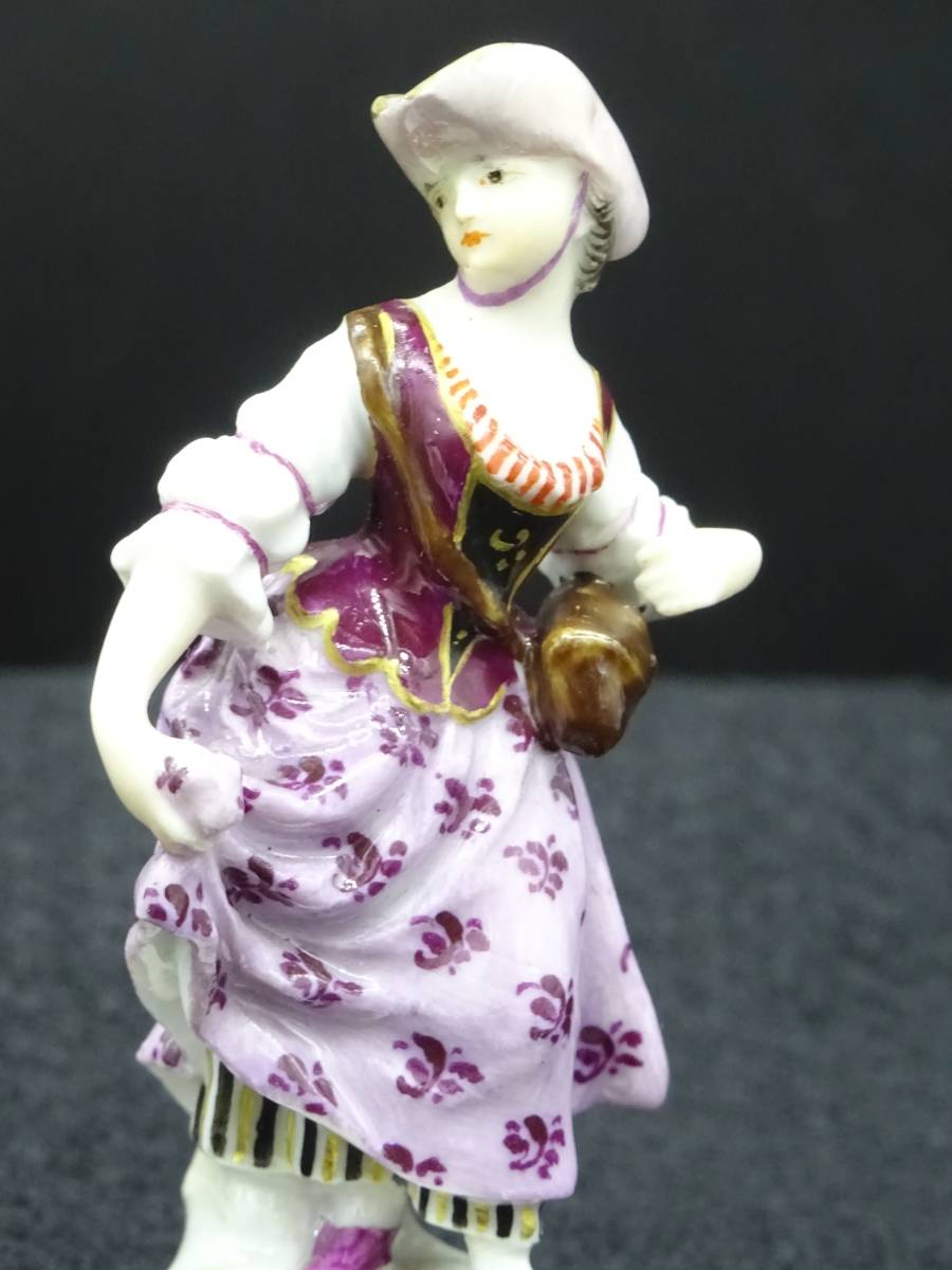 アンティー ヤフオク! - マイセン Meissen 人形 フィギュア  メーカー