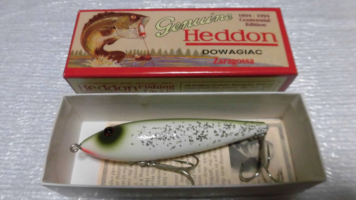 WOOD　ザラゴッサ　SS　ウッド　ZARA　GOSSA　へドン　heddon　トップ　TOP　新品購入未使用品_画像1