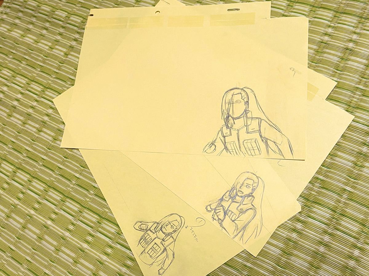 入手困難!レア☆NARUTO ナルト☆岸本斉史☆修正 設定 直筆原画 入手困難!レア☆NARUTO ナルト☆岸本斉史☆修正 設定 直筆原画